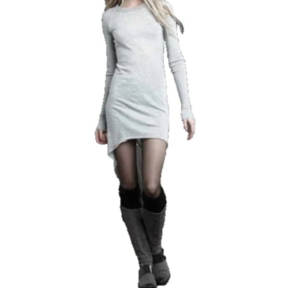 Enza Costa Asymmetrical Mini Dress